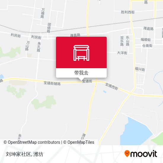 刘坤家社区地图