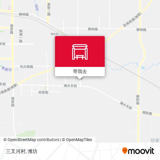 三叉河村地图