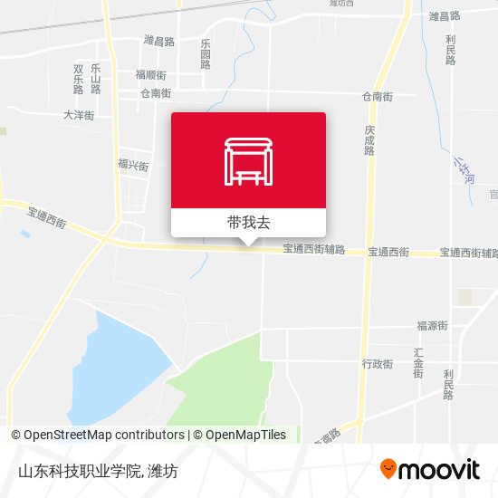 山东科技职业学院地图