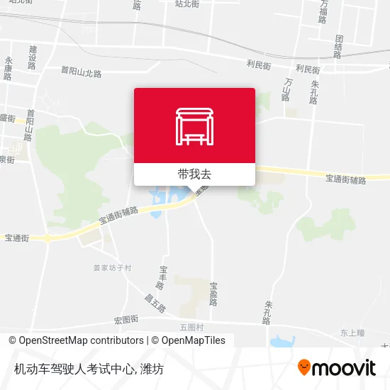 机动车驾驶人考试中心地图