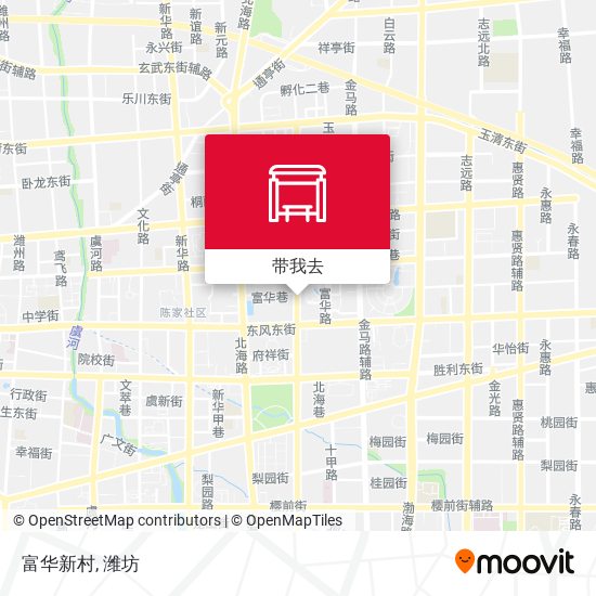 富华新村地图