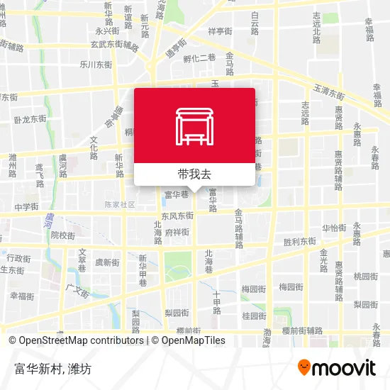 富华新村地图