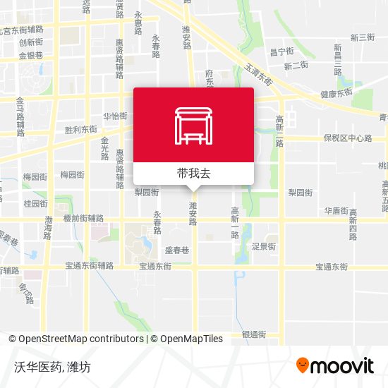 沃华医药地图