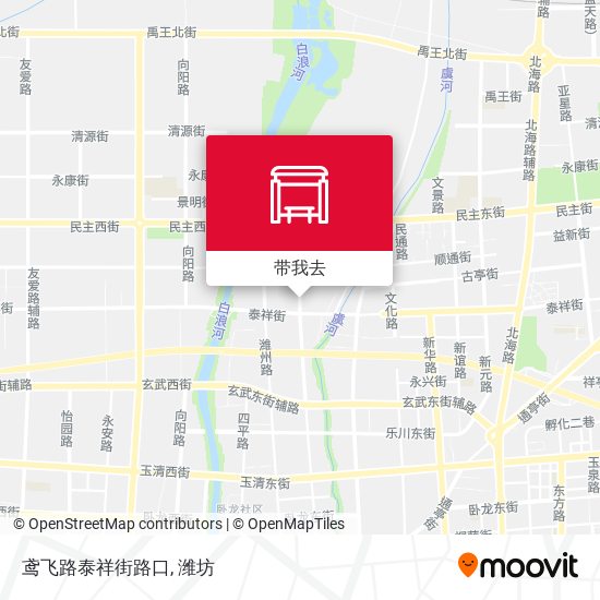 鸢飞路泰祥街路口地图