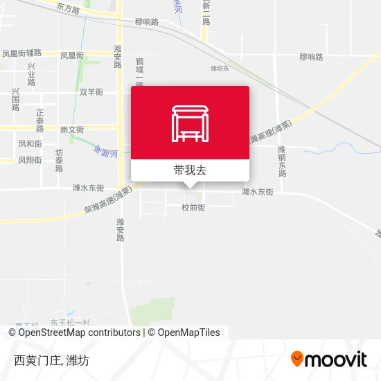 西黄门庄地图