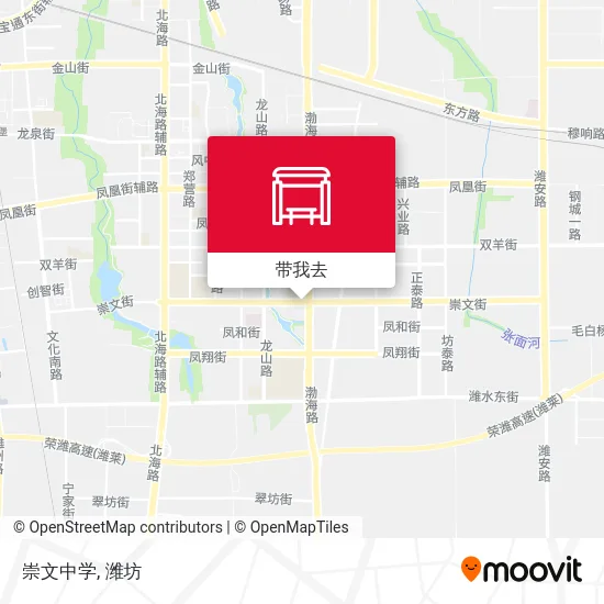 崇文中学地图
