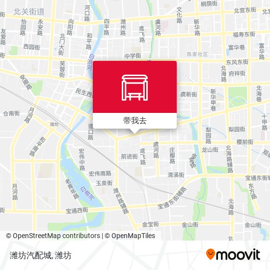 潍坊汽配城地图
