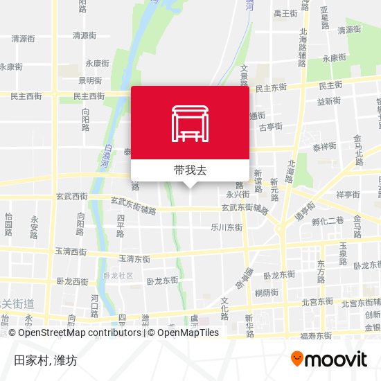 田家村地图