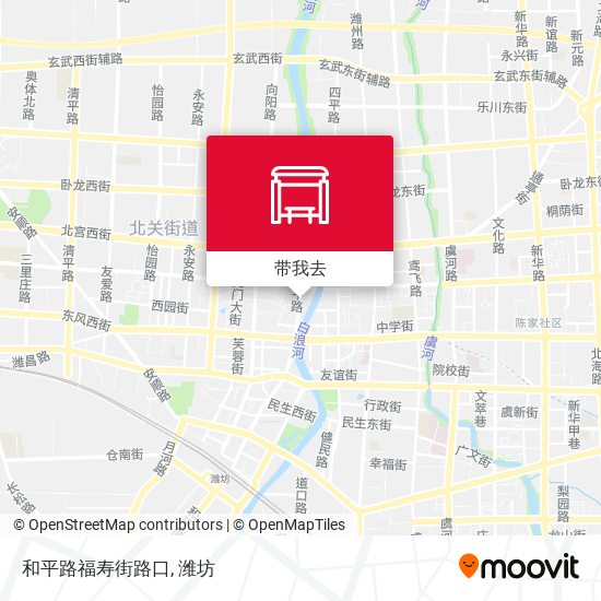 和平路福寿街路口地图