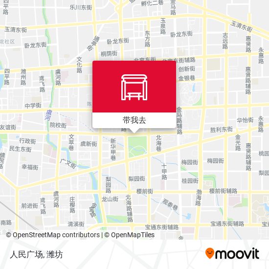 人民广场地图