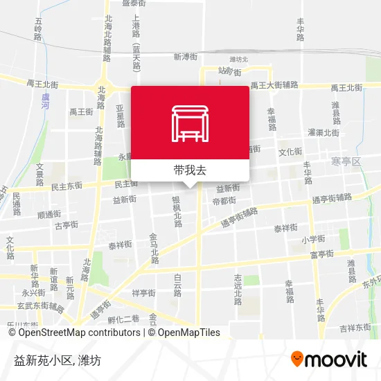 益新苑小区地图
