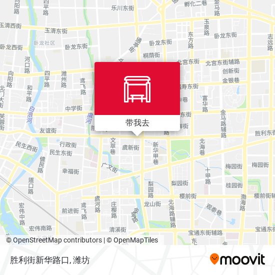 胜利街新华路口地图