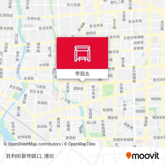 胜利街新华路口地图