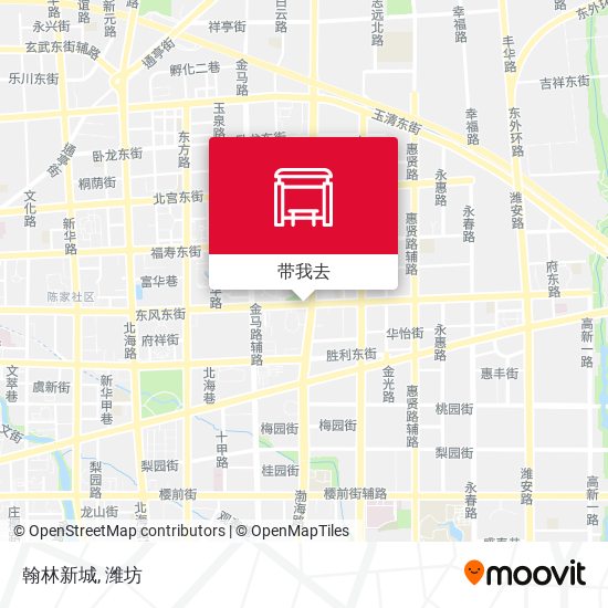 翰林新城地图