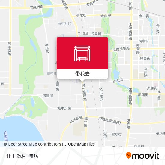 廿里堡村地图