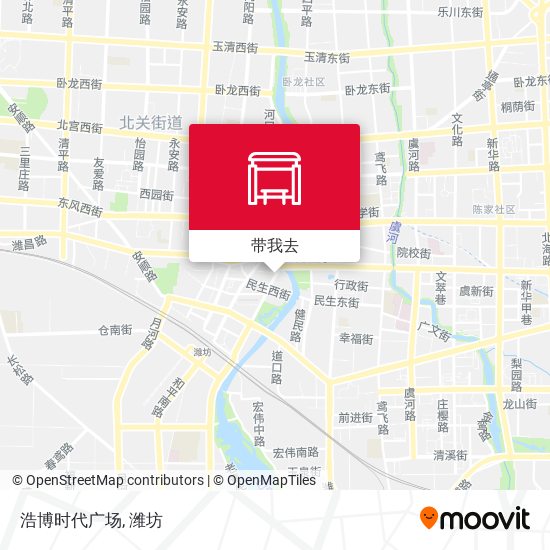 浩博时代广场地图