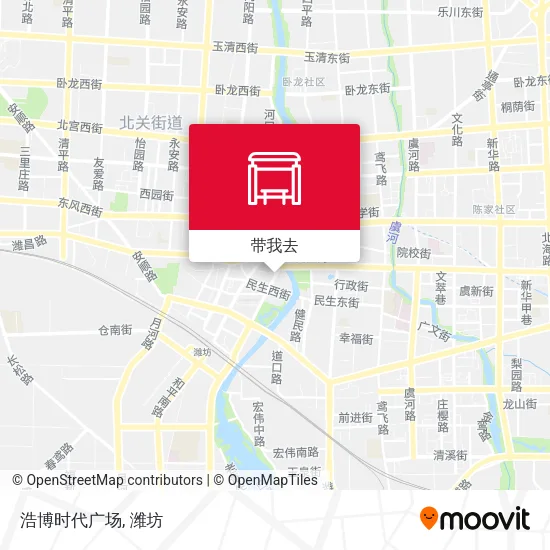 浩博时代广场地图