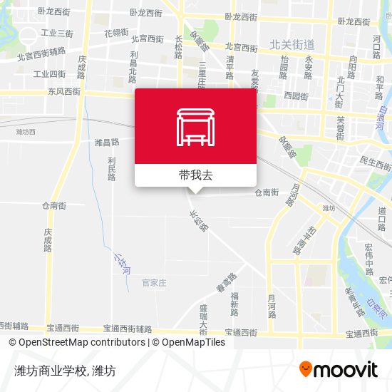 潍坊商业学校地图