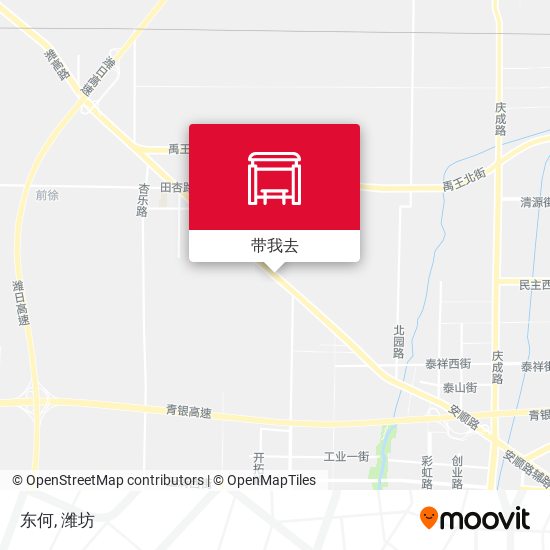 东何地图