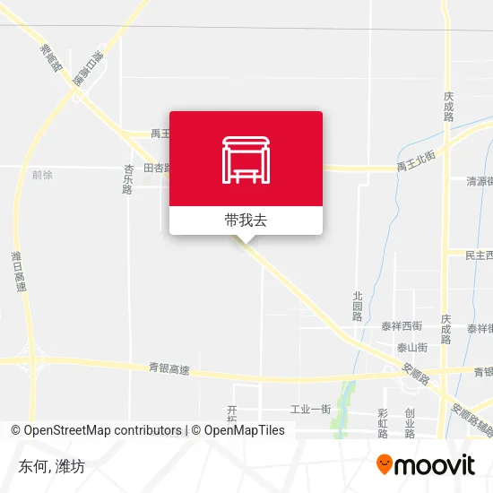 东何地图