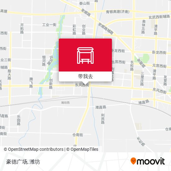 豪德广场地图
