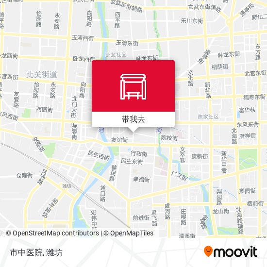 市中医院地图
