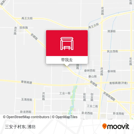 三安子村东地图
