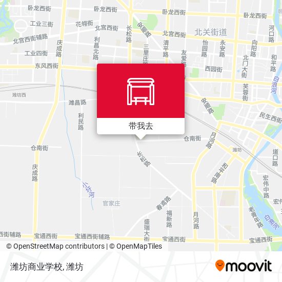 潍坊商业学校地图