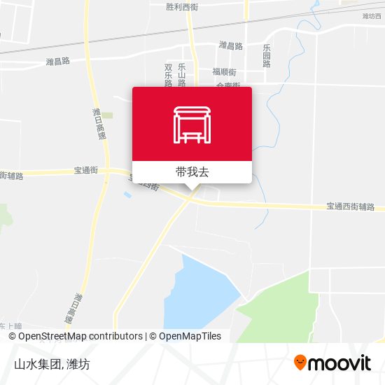 山水集团地图
