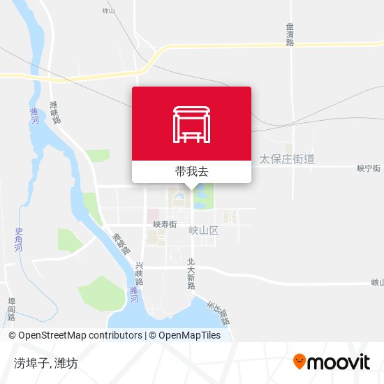 涝埠子地图