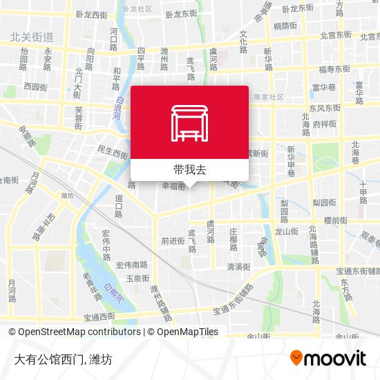 大有公馆西门地图
