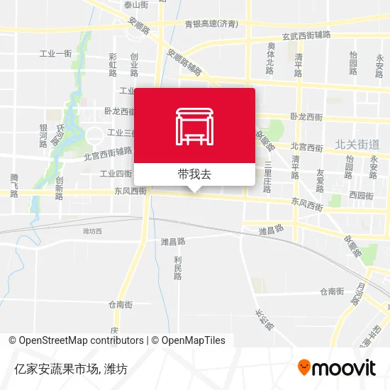 亿家安蔬果市场地图