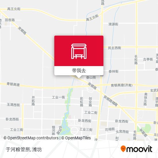 于河粮管所地图