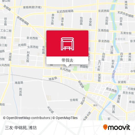 三友·华锦苑地图