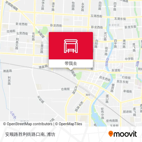 安顺路胜利街路口南地图