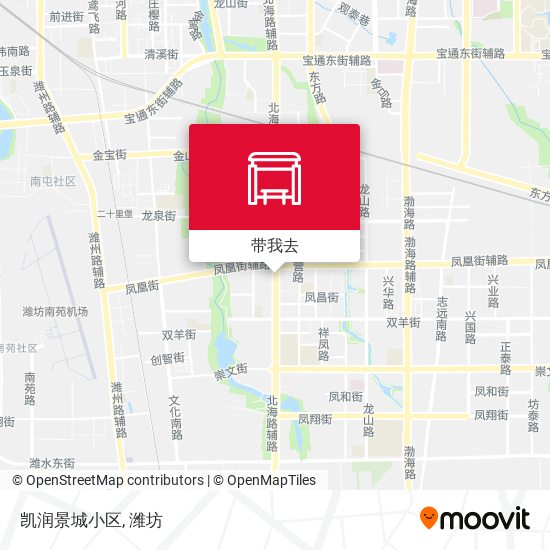 凯润景城小区地图