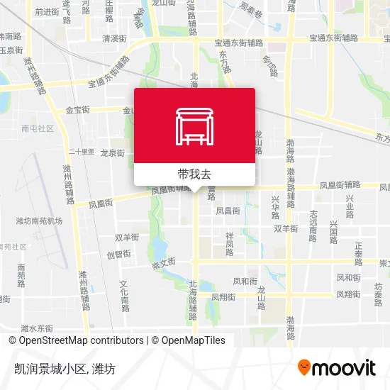 凯润景城小区地图