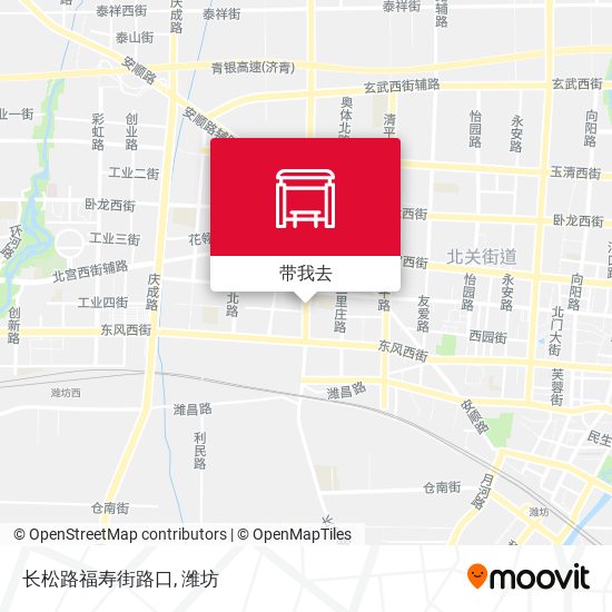 长松路福寿街路口地图