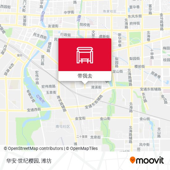 华安·世纪樱园地图