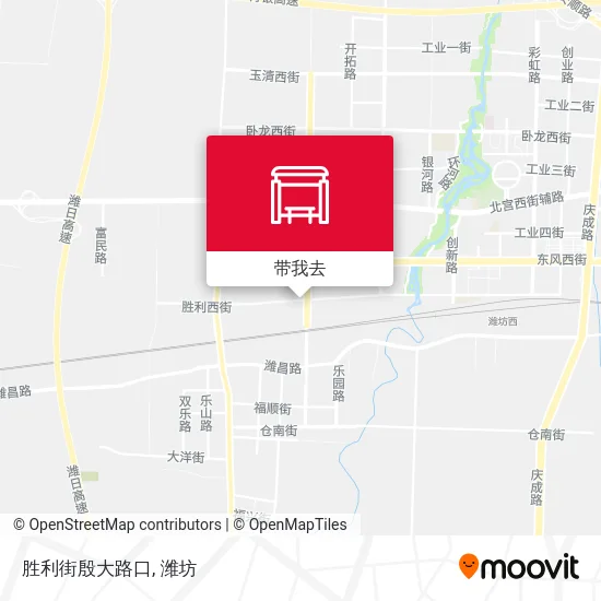 胜利街殷大路口地图
