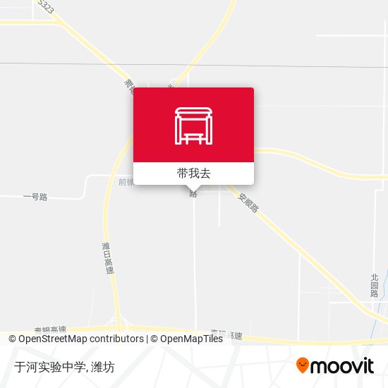 于河实验中学地图