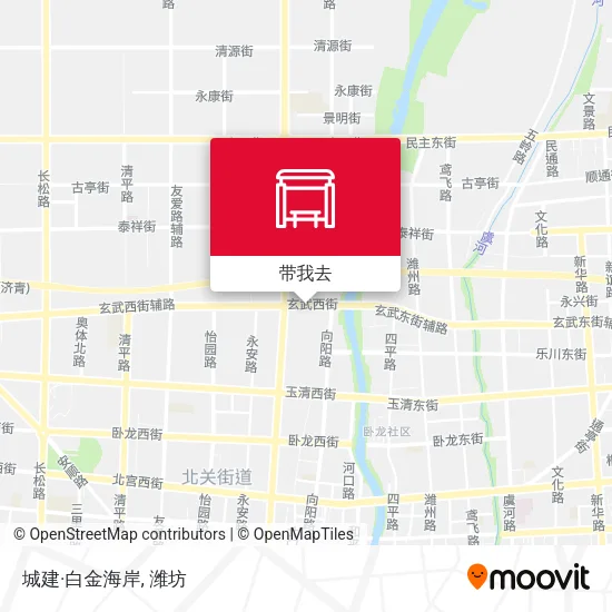 城建·白金海岸地图