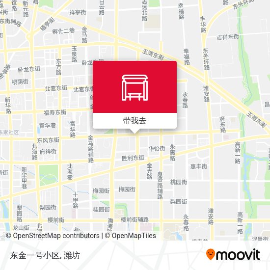 东金一号小区地图