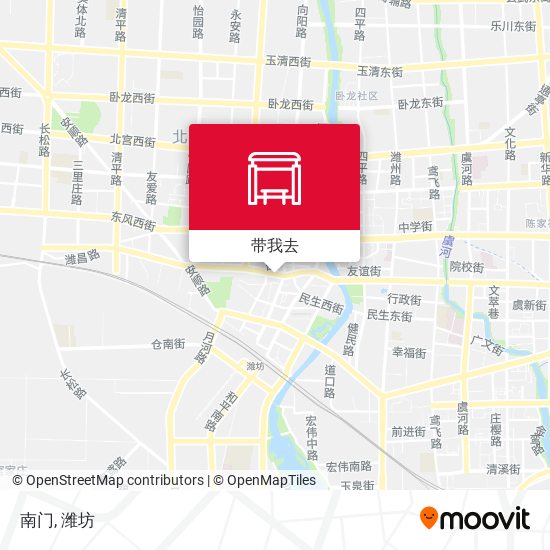 南门地图