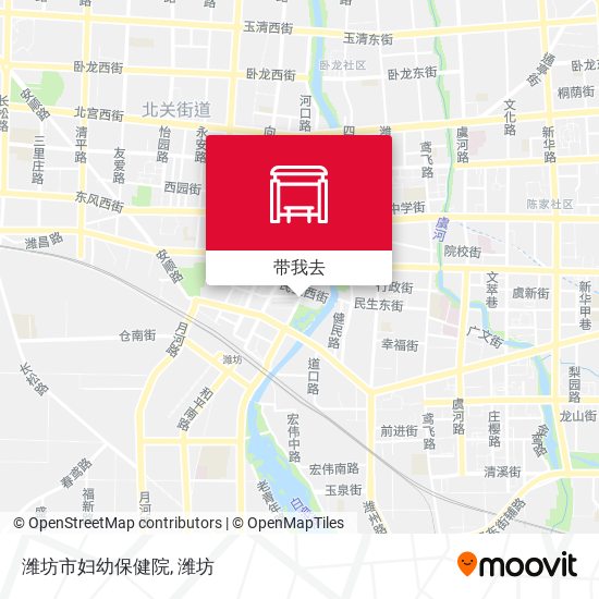 潍坊市妇幼保健院地图