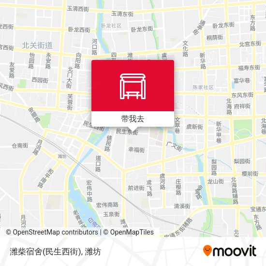 潍柴宿舍(民生西街)地图