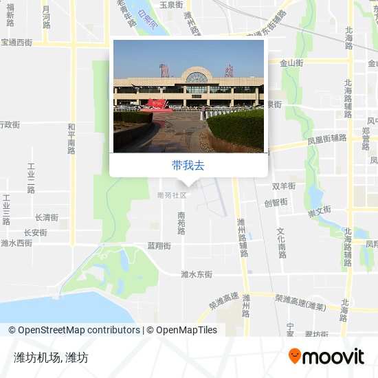 潍坊机场地图