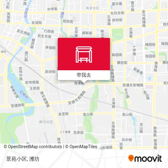 景苑小区地图