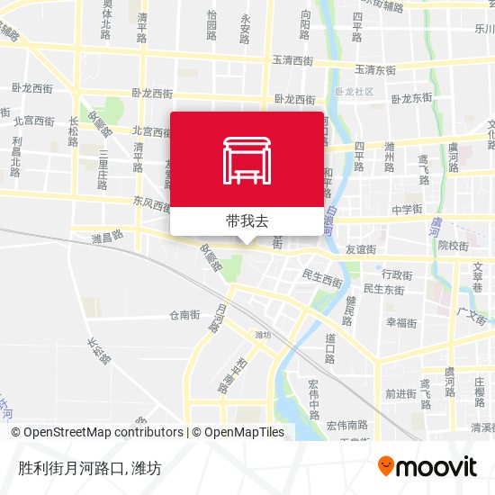 胜利街月河路口地图