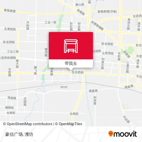 豪信广场地图